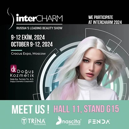 InterCHARM Moskova 2024 - Doğuş Kozmetik banner