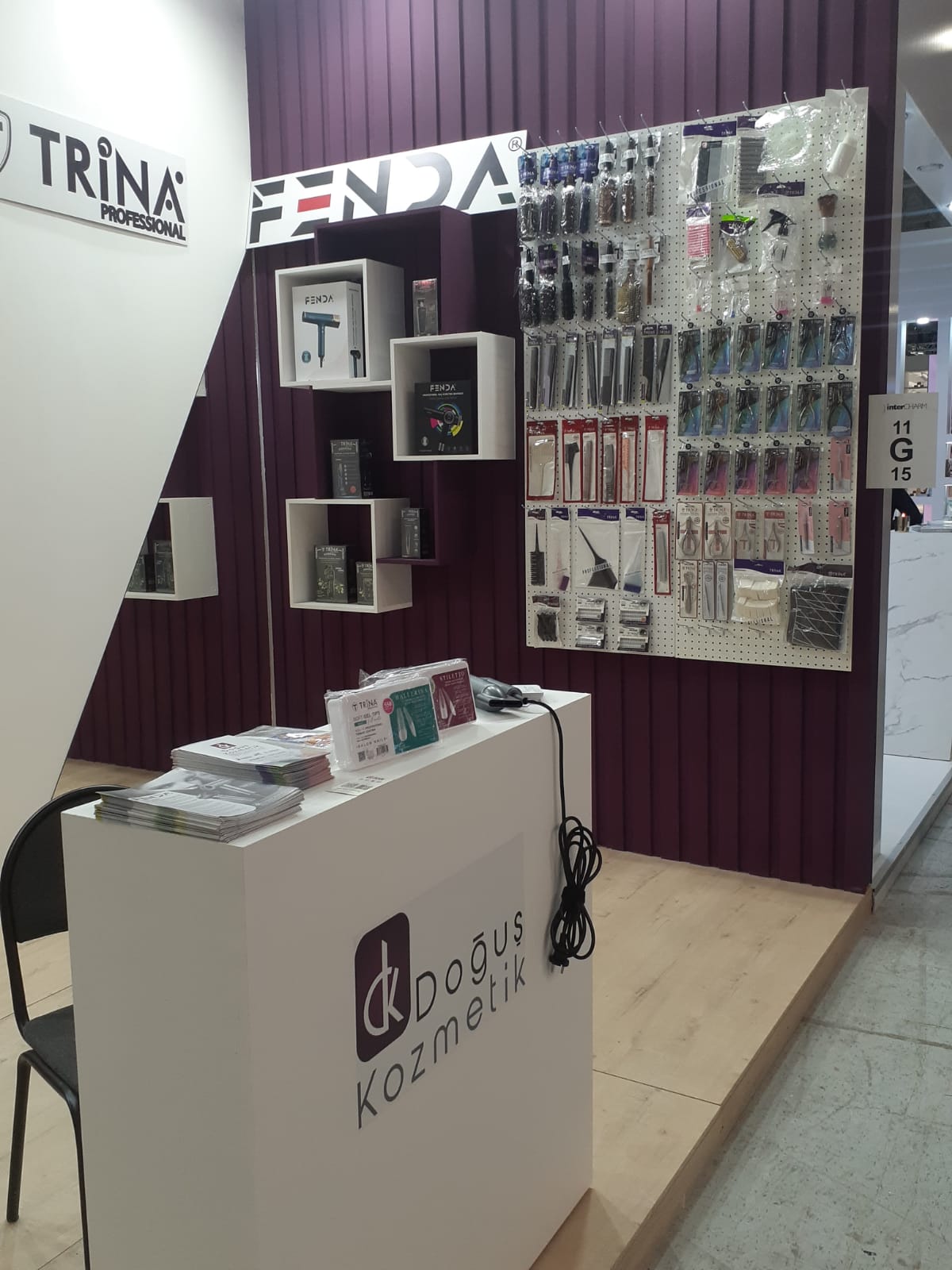 InterCHARM Moskova 2024 - Doğuş Kozmetik Stand 1